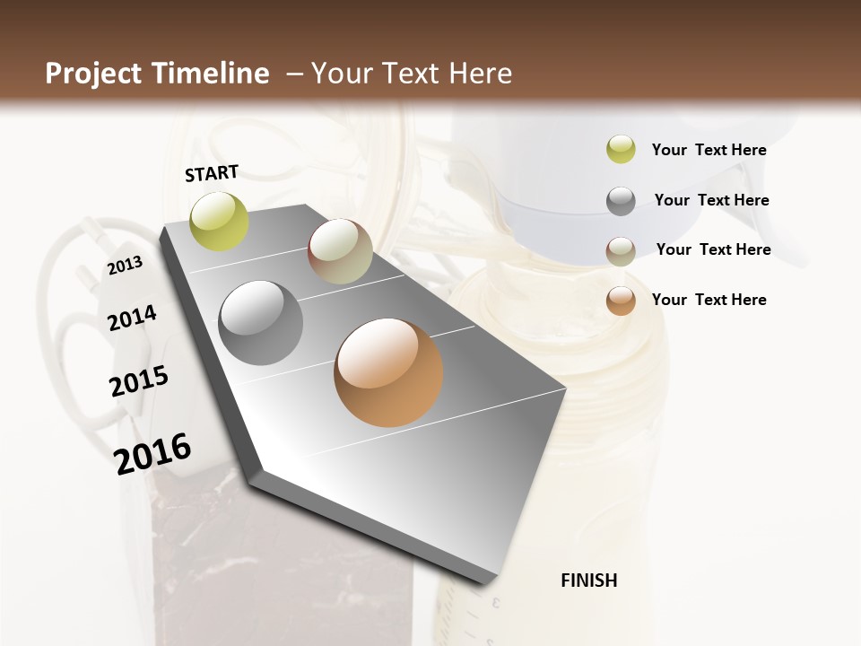 Newborn Food Marble PowerPoint Template