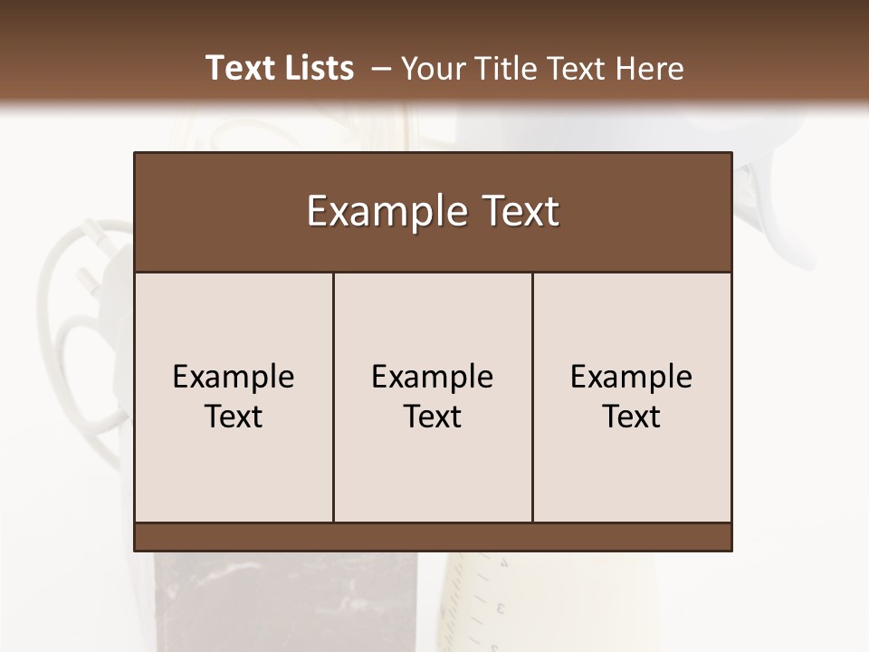 Newborn Food Marble PowerPoint Template