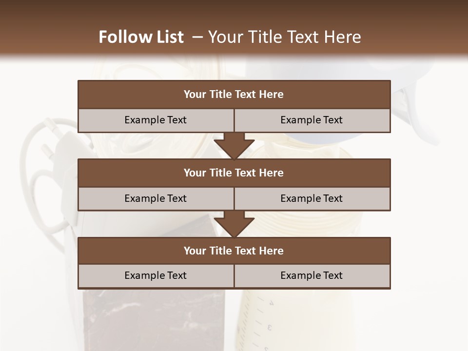 Newborn Food Marble PowerPoint Template