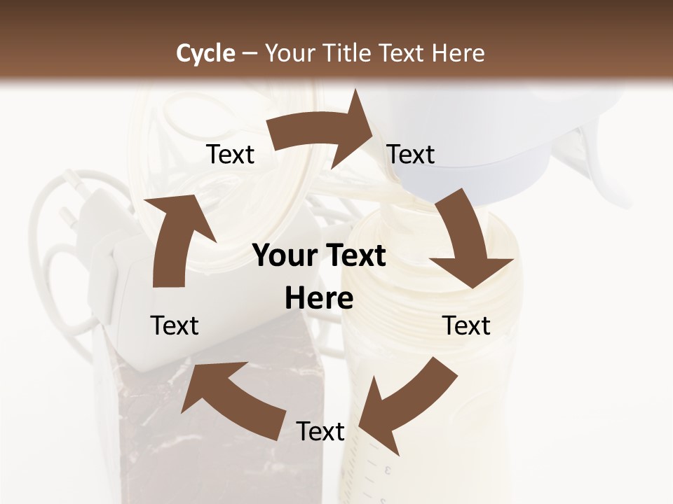 Newborn Food Marble PowerPoint Template