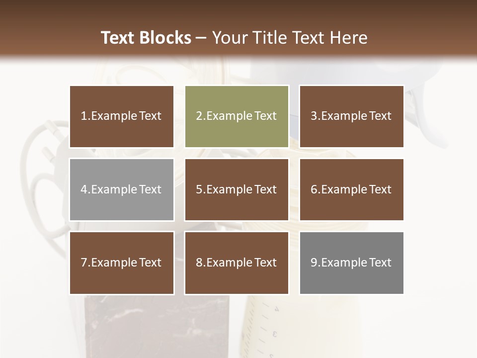 Newborn Food Marble PowerPoint Template