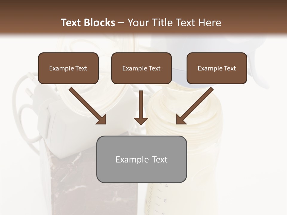 Newborn Food Marble PowerPoint Template