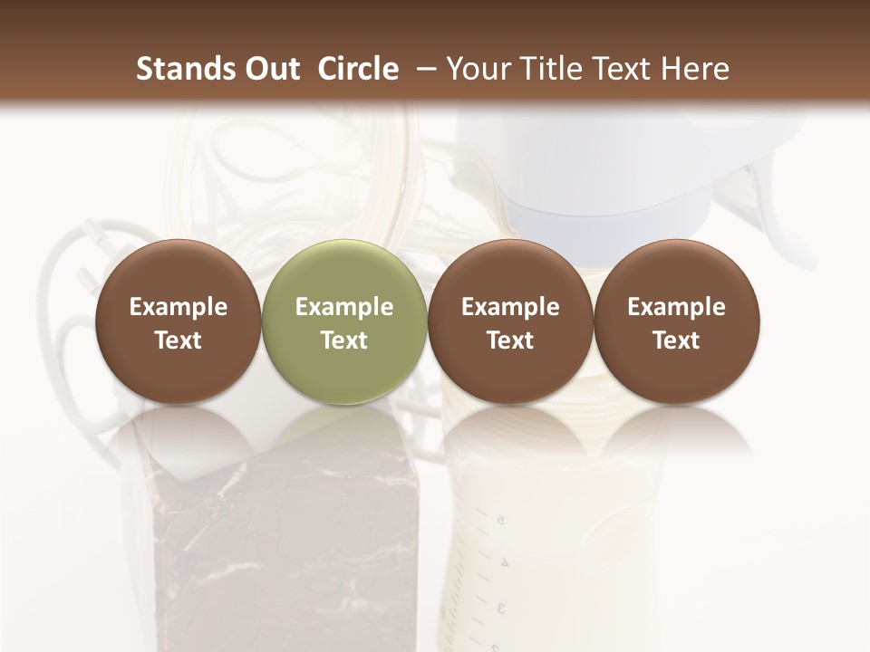 Newborn Food Marble PowerPoint Template