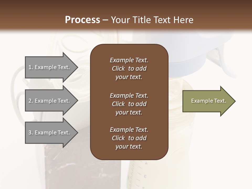 Newborn Food Marble PowerPoint Template