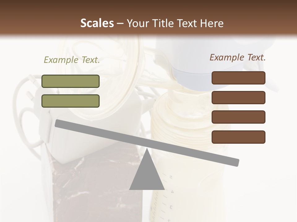 Newborn Food Marble PowerPoint Template