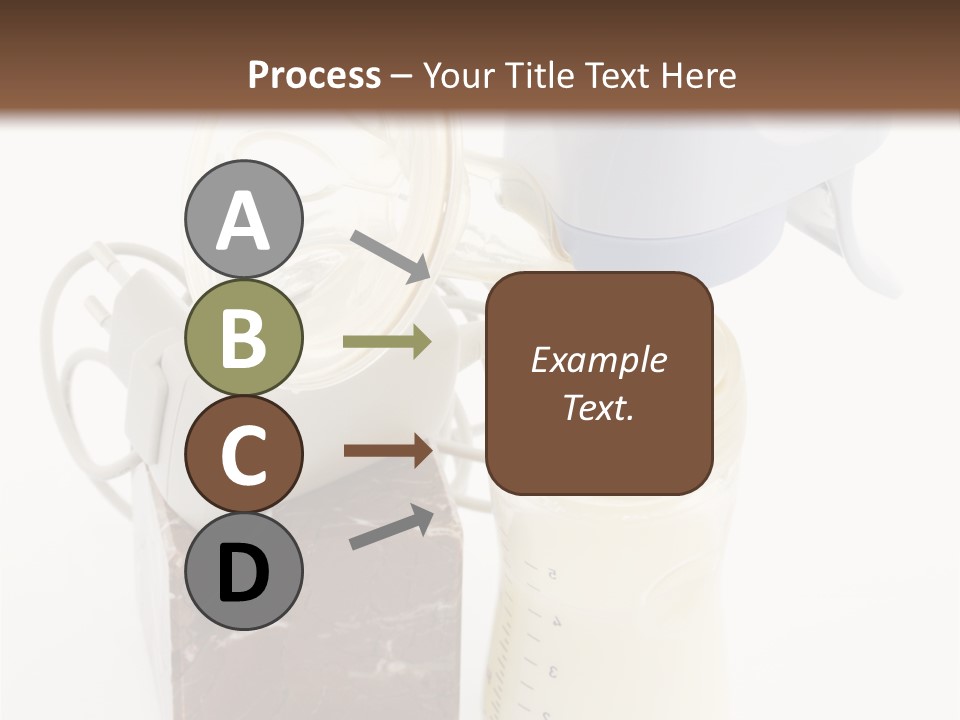 Newborn Food Marble PowerPoint Template