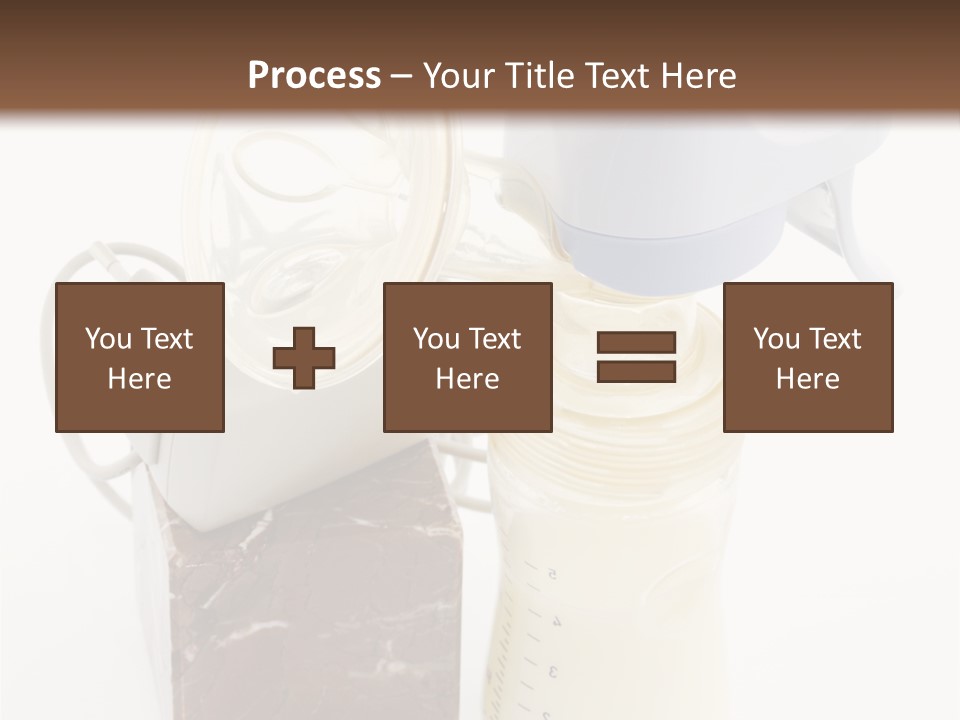 Newborn Food Marble PowerPoint Template