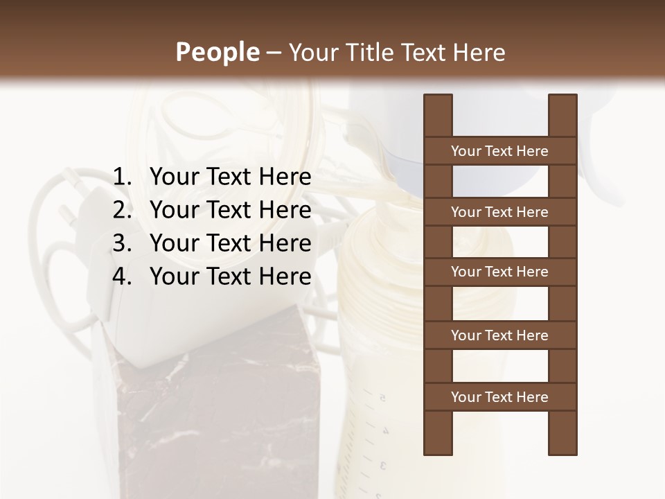 Newborn Food Marble PowerPoint Template