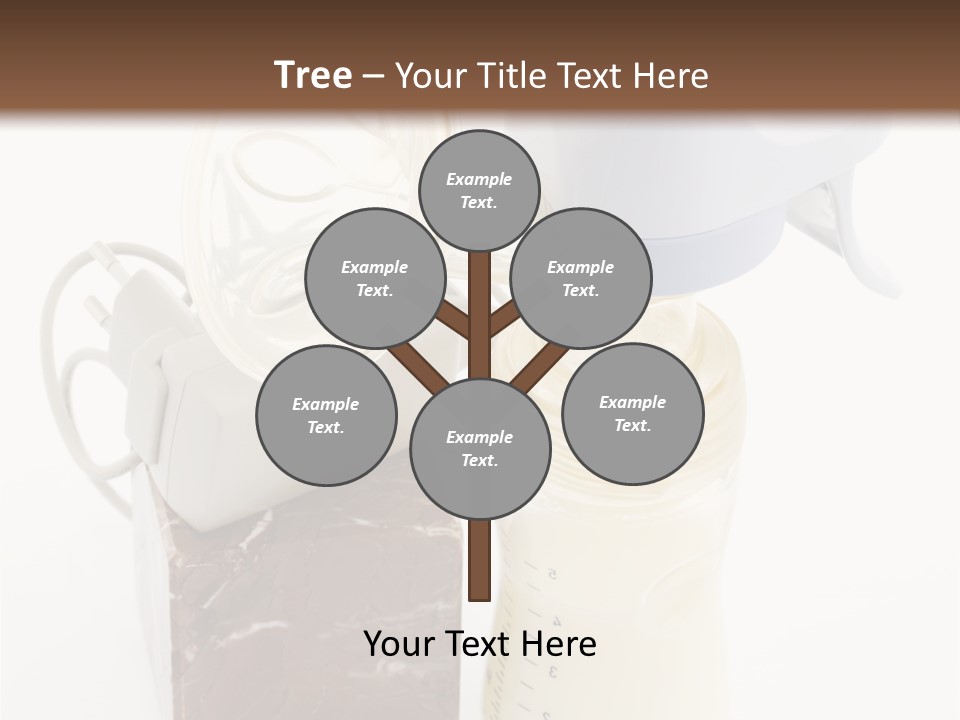 Newborn Food Marble PowerPoint Template