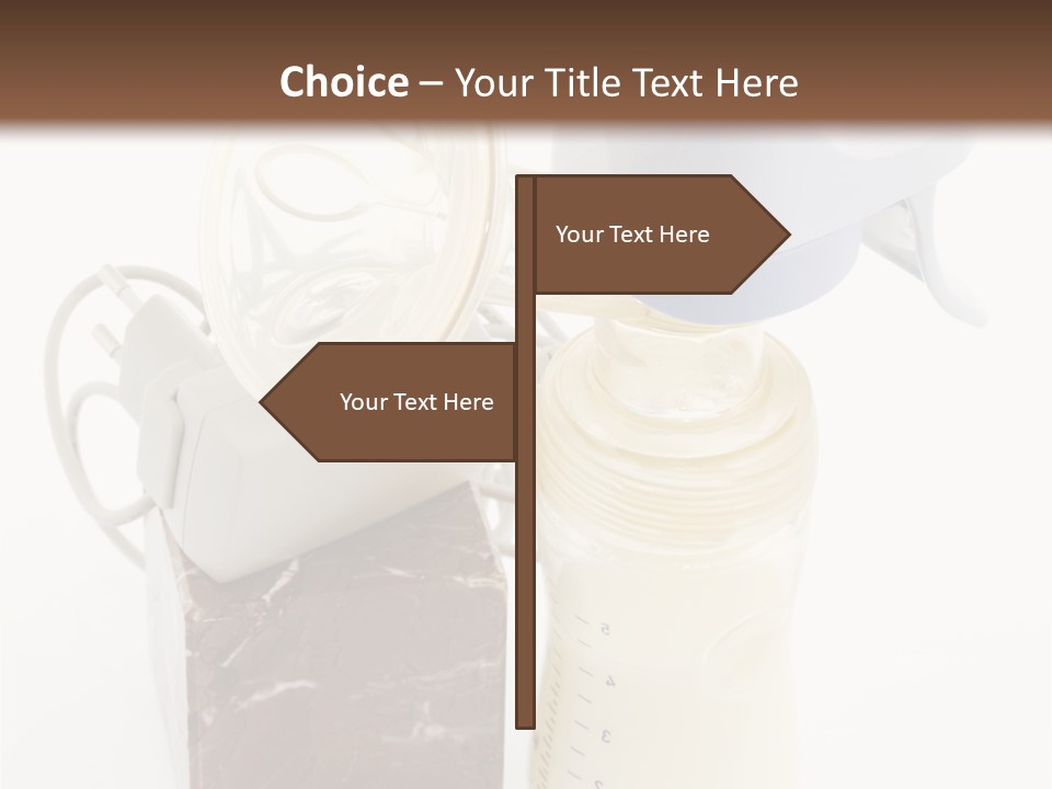 Newborn Food Marble PowerPoint Template