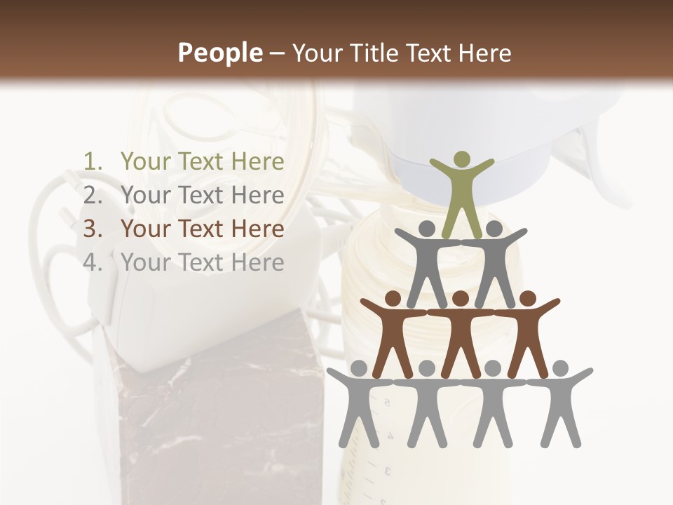 Newborn Food Marble PowerPoint Template