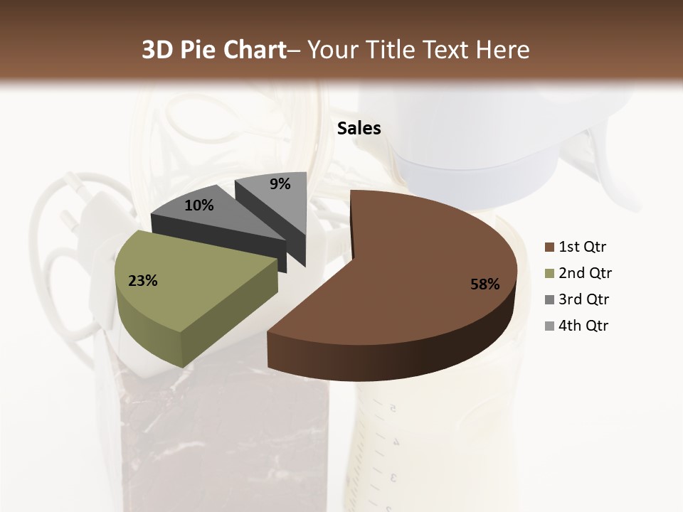 Newborn Food Marble PowerPoint Template