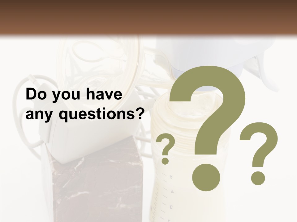 Newborn Food Marble PowerPoint Template