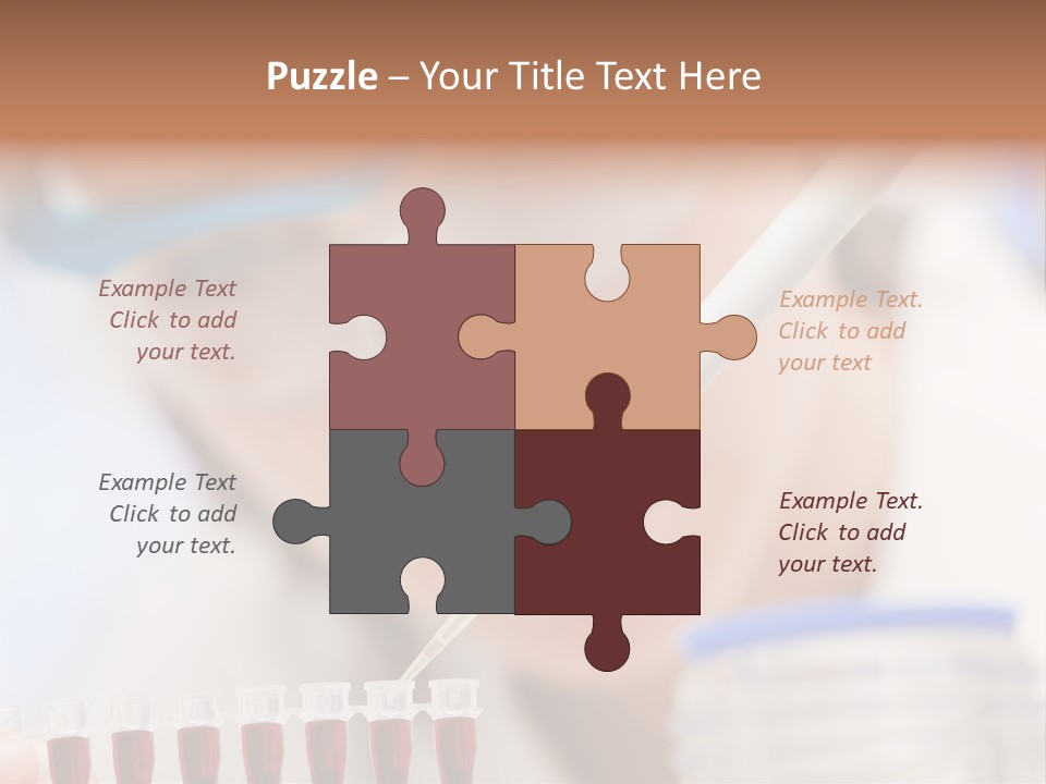 Hospital Chemist Laboratory PowerPoint Template