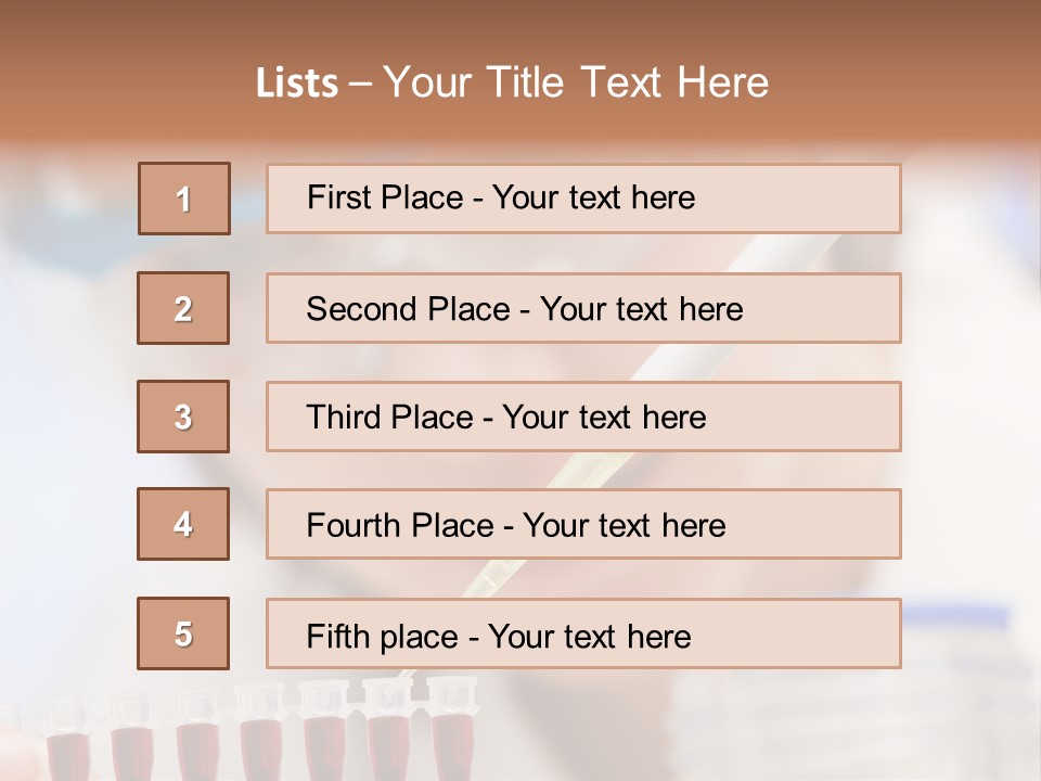 Hospital Chemist Laboratory PowerPoint Template
