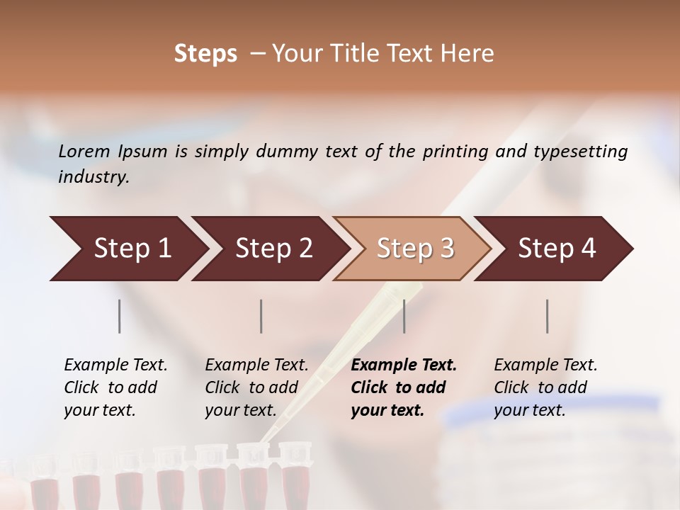 Hospital Chemist Laboratory PowerPoint Template