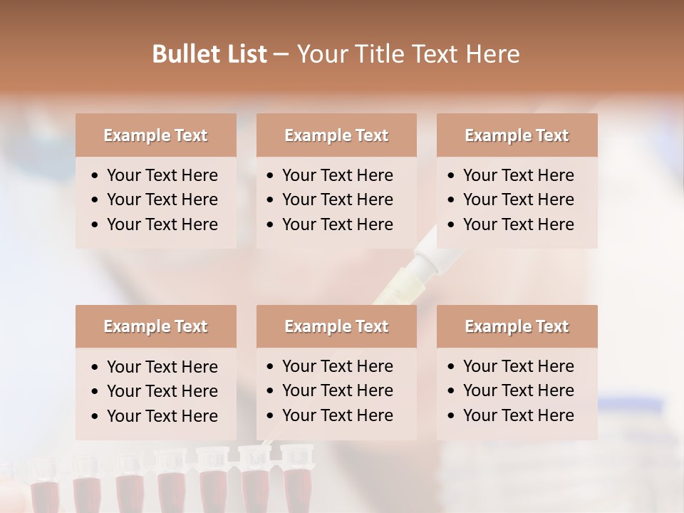 Hospital Chemist Laboratory PowerPoint Template