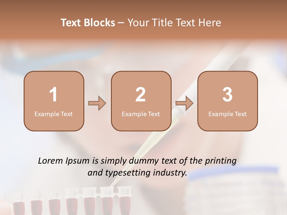 Hospital Chemist Laboratory PowerPoint Template