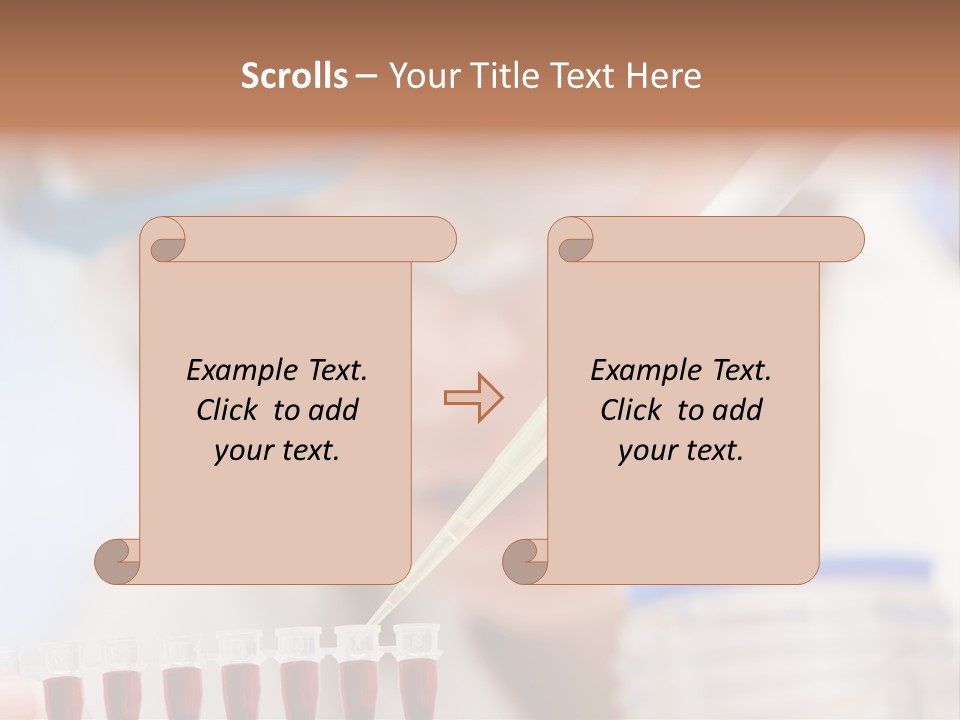 Hospital Chemist Laboratory PowerPoint Template