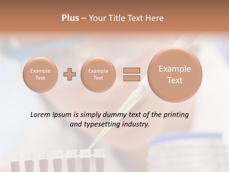 Hospital Chemist Laboratory PowerPoint Template