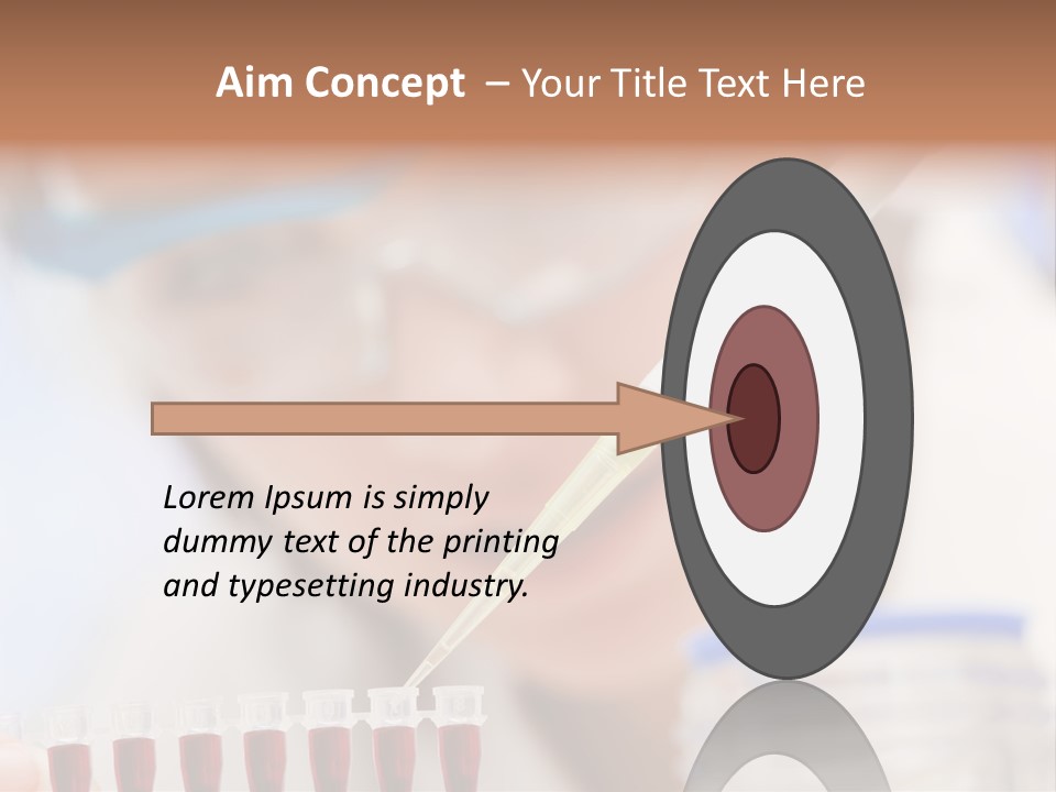 Hospital Chemist Laboratory PowerPoint Template