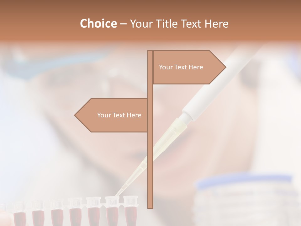 Hospital Chemist Laboratory PowerPoint Template