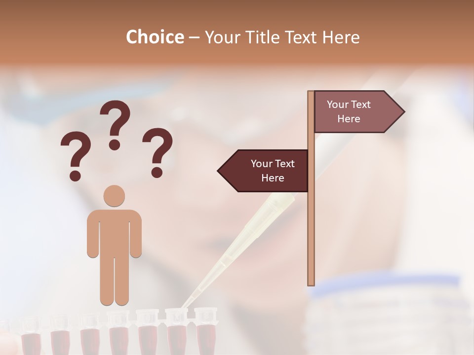 Hospital Chemist Laboratory PowerPoint Template