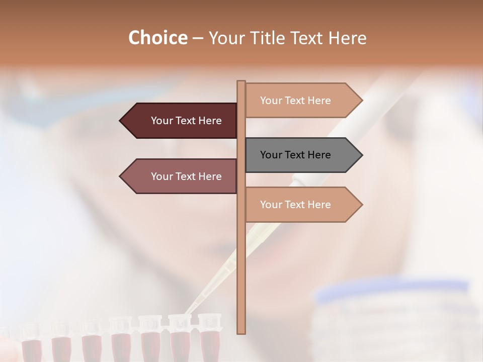 Hospital Chemist Laboratory PowerPoint Template