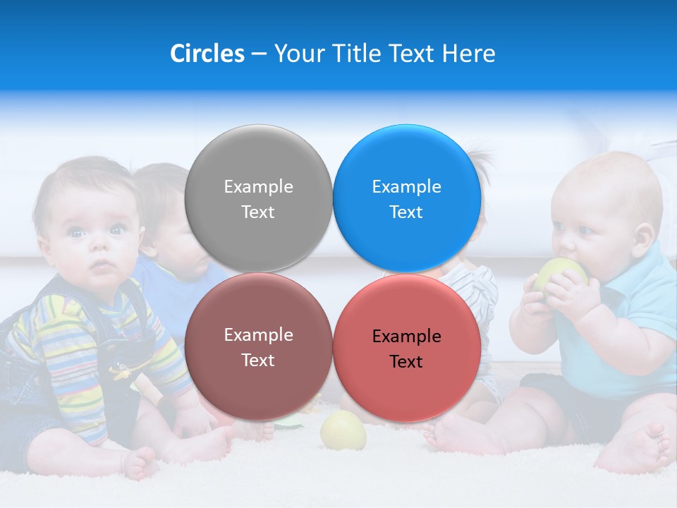 Lounge Friends Looking PowerPoint Template