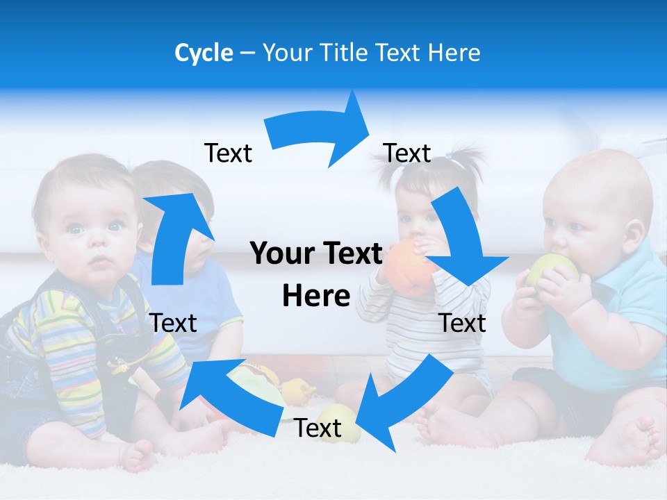 Lounge Friends Looking PowerPoint Template