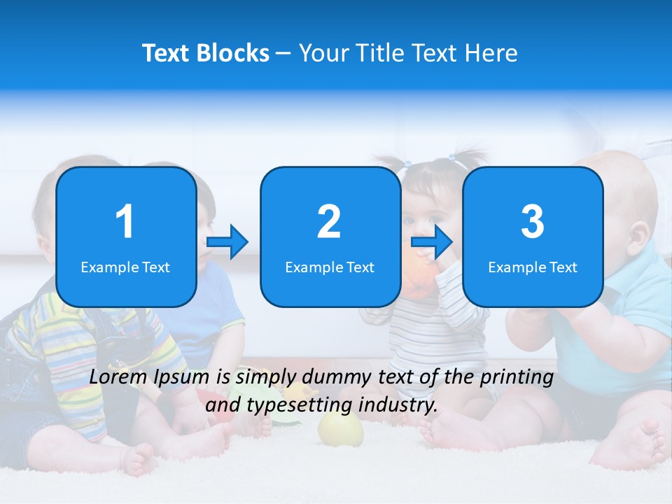Lounge Friends Looking PowerPoint Template