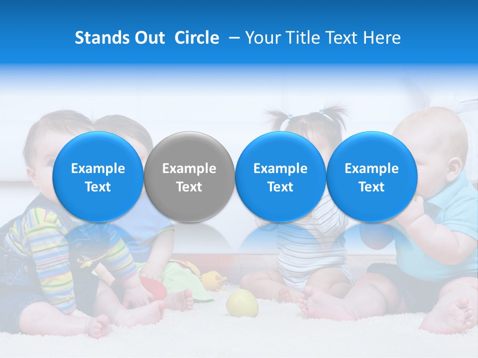 Lounge Friends Looking PowerPoint Template