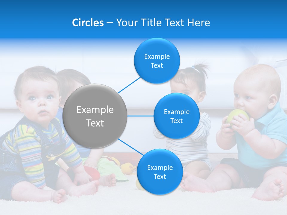 Lounge Friends Looking PowerPoint Template