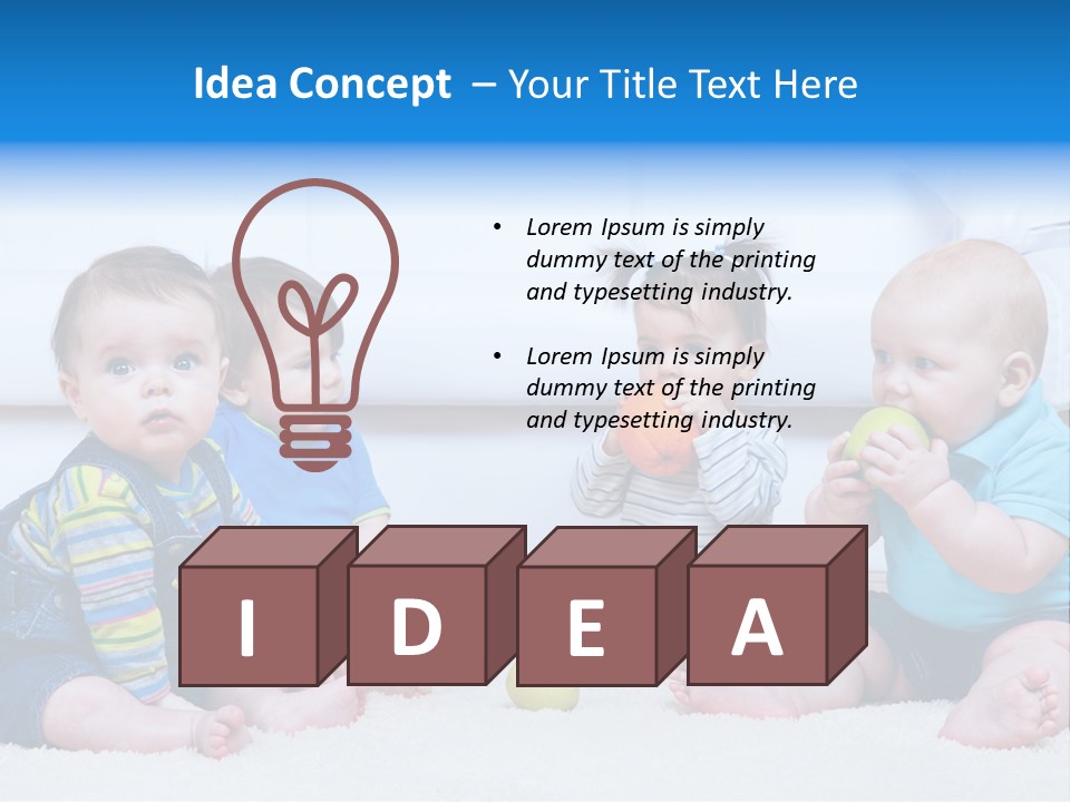 Lounge Friends Looking PowerPoint Template