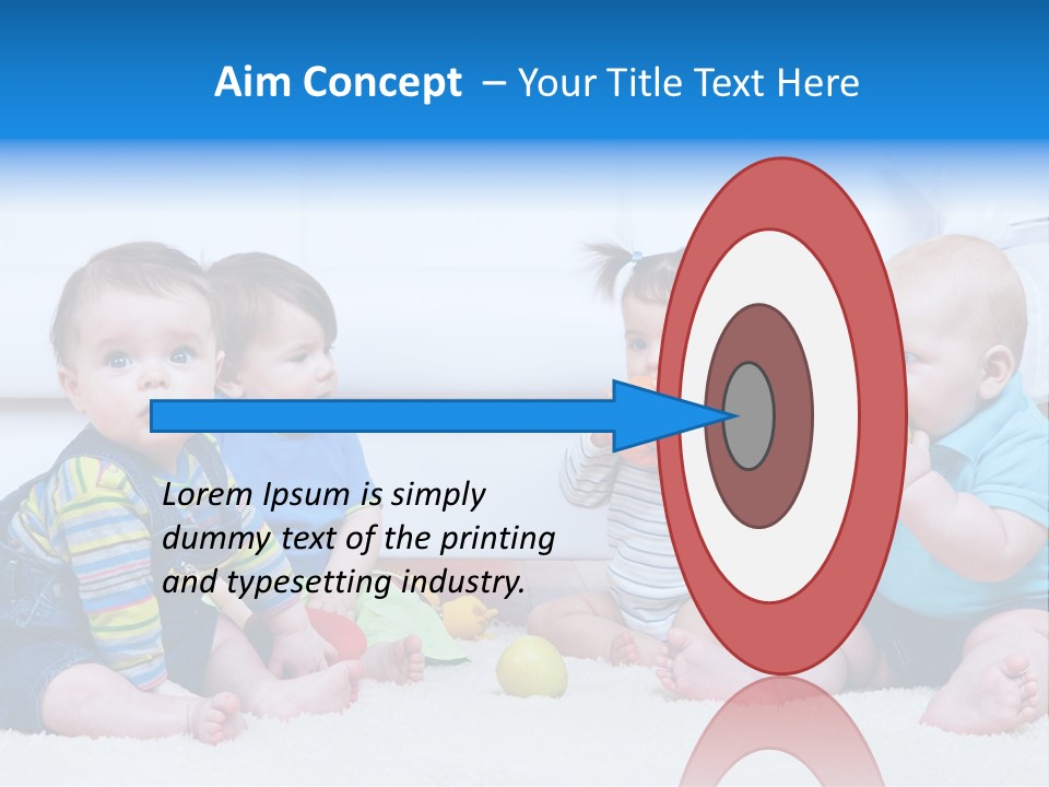 Lounge Friends Looking PowerPoint Template