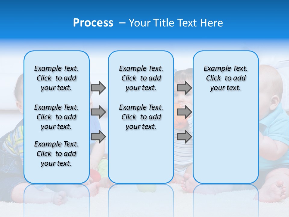 Lounge Friends Looking PowerPoint Template