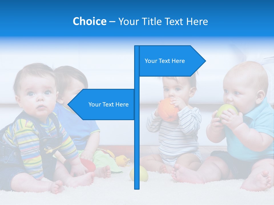 Lounge Friends Looking PowerPoint Template