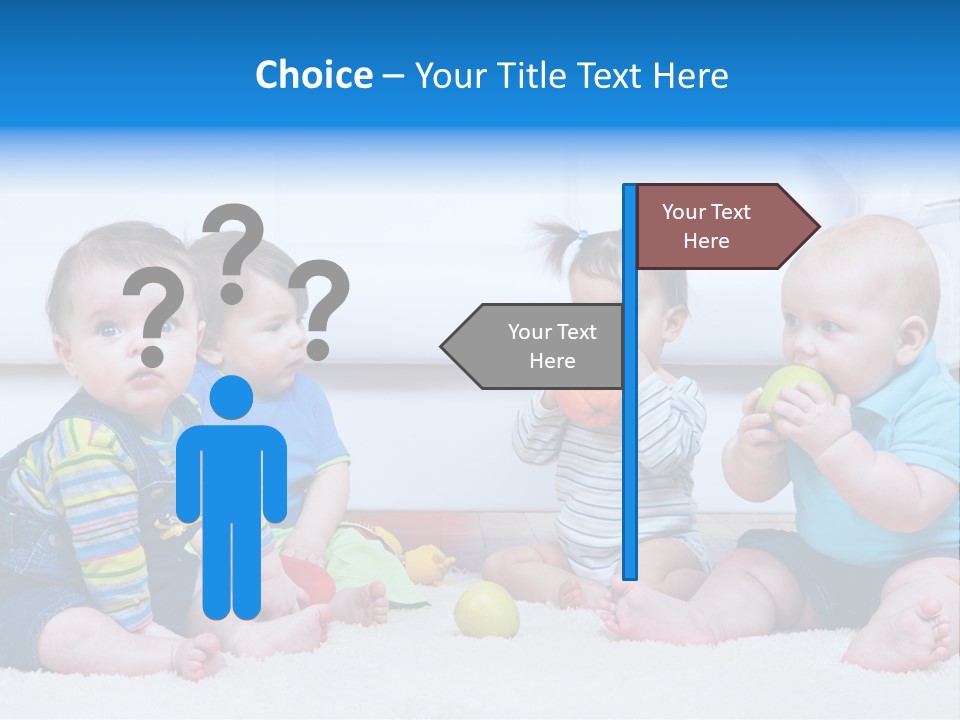 Lounge Friends Looking PowerPoint Template