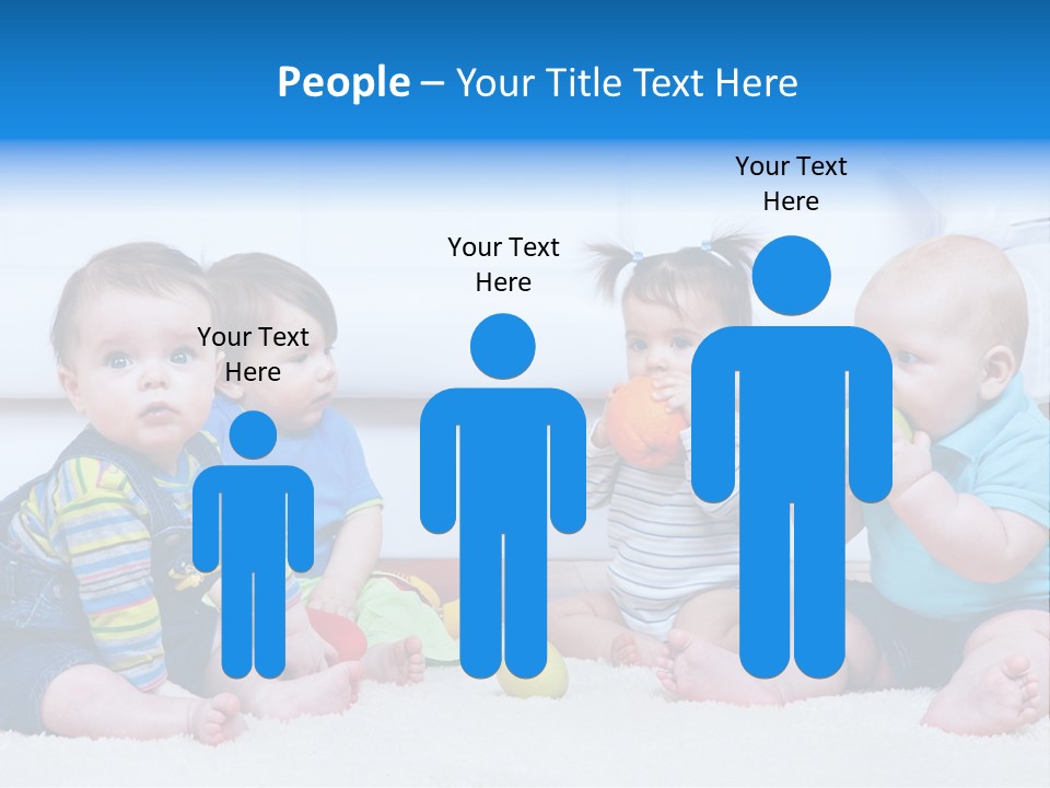 Lounge Friends Looking PowerPoint Template