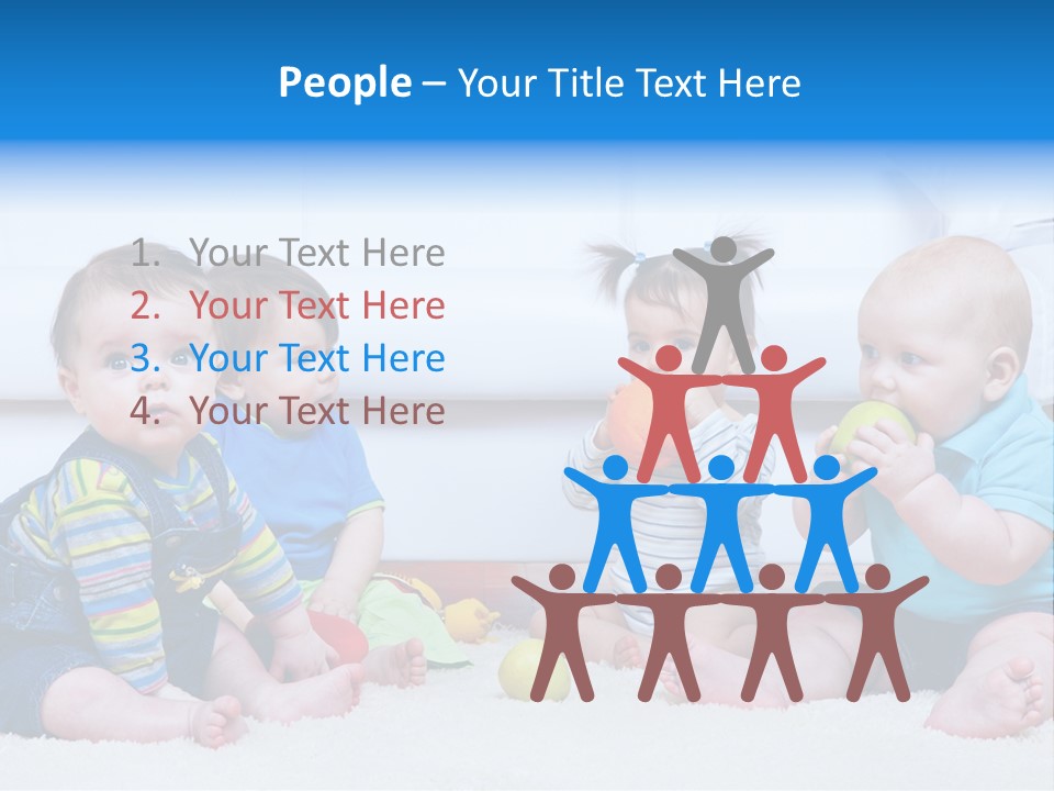 Lounge Friends Looking PowerPoint Template