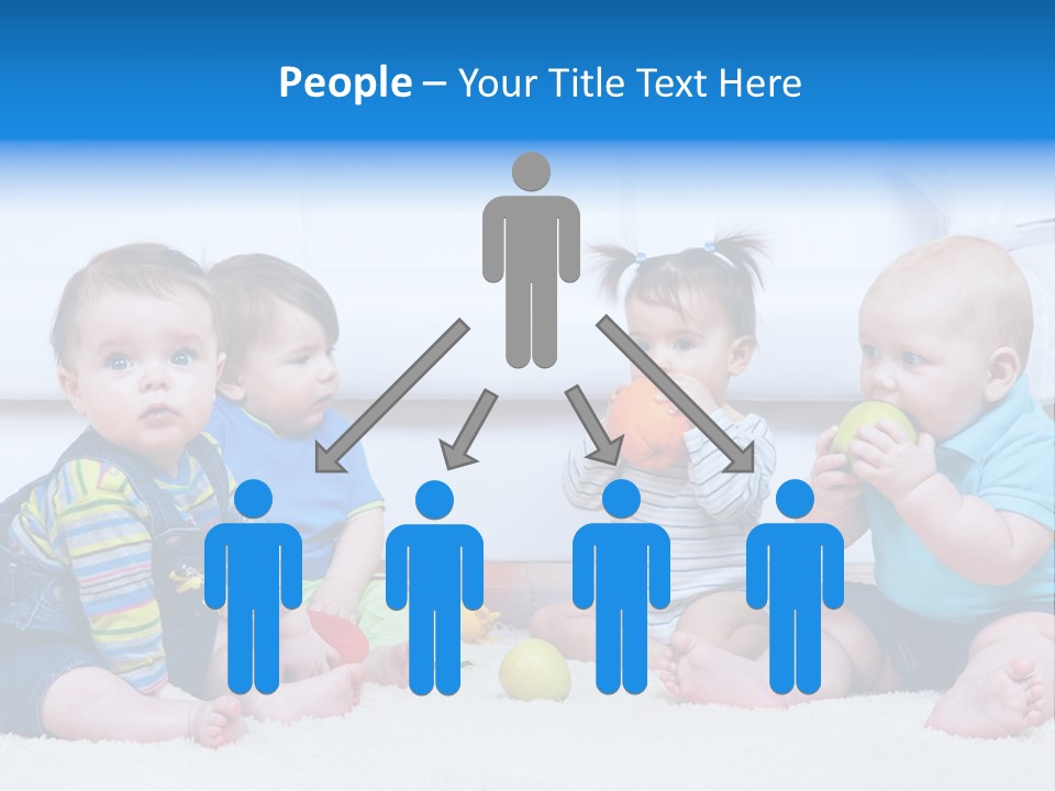 Lounge Friends Looking PowerPoint Template