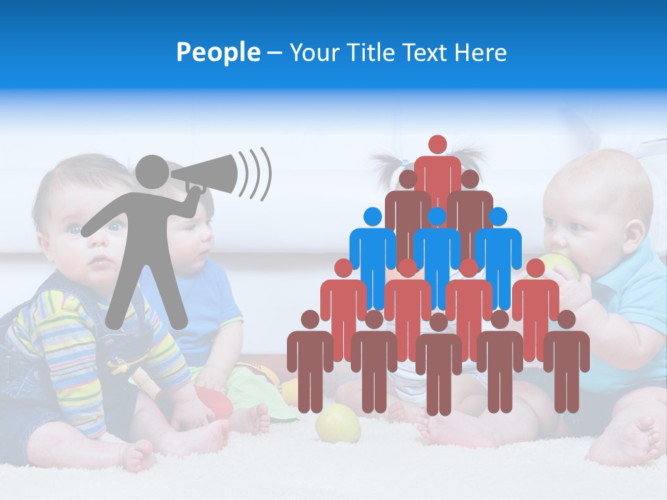 Lounge Friends Looking PowerPoint Template