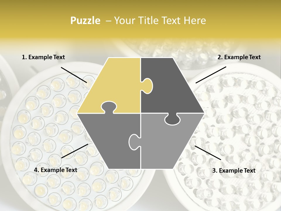 Glass Environmental Lightbulb PowerPoint Template