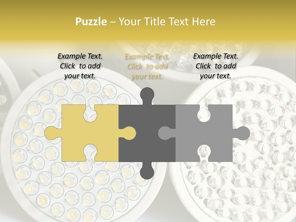 Glass Environmental Lightbulb PowerPoint Template