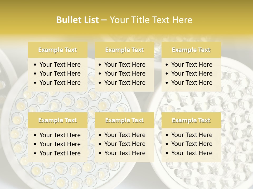 Glass Environmental Lightbulb PowerPoint Template