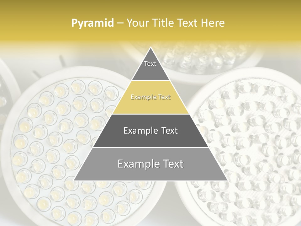 Glass Environmental Lightbulb PowerPoint Template