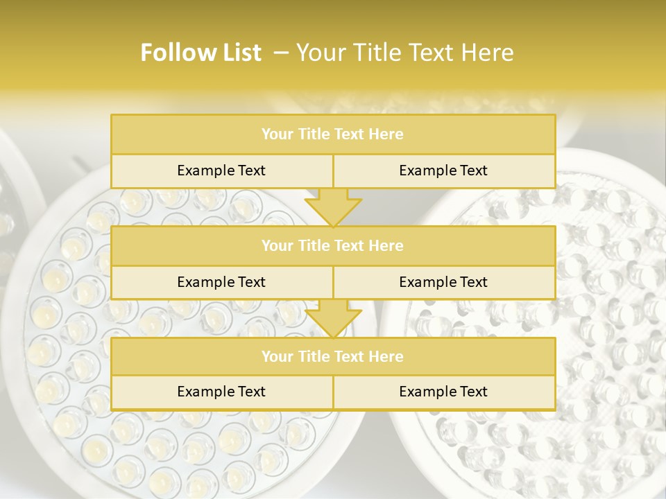 Glass Environmental Lightbulb PowerPoint Template