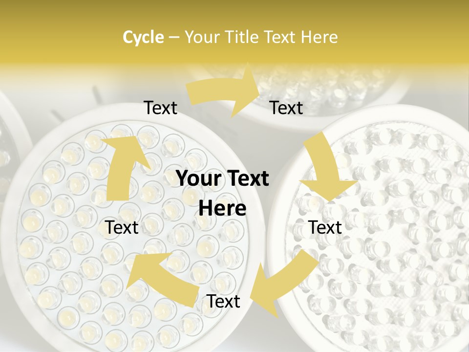 Glass Environmental Lightbulb PowerPoint Template