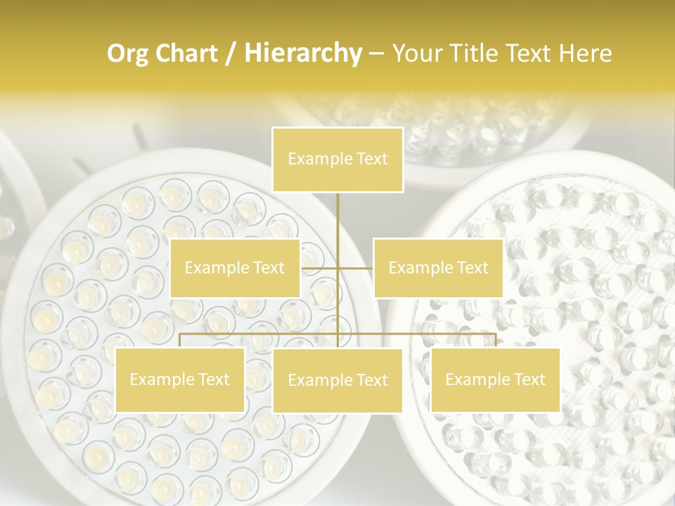 Glass Environmental Lightbulb PowerPoint Template