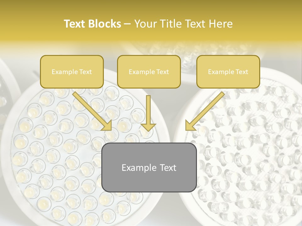Glass Environmental Lightbulb PowerPoint Template